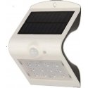 Wall lamp Orno SILOE LED 1.5W, solar lamp with motion sensor 120st, 190lm, IP65, 4000K, 1200mAh, double light source, white, AD- Wall lamp Orno SILOE LED 1.5W, solar lamp with motion sensor 120st, 190lm, IP65, 4000K, 1200mAh, double light source, white, AD-