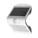 Sieninis šviestuvas Orno SILOE LED 1.5W, saulės lempa su judesio jutikliu 120st, 190lm, IP65, 4000K, 1200mAh, dvigubas šviesos š