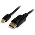 Kabelis PremiumCord DisplayPort Mini – DisplayPort 2m juodas (kport2-02) Kabelis PremiumCord DisplayPort Mini – DisplayPort 2m juodas (kport2-02)