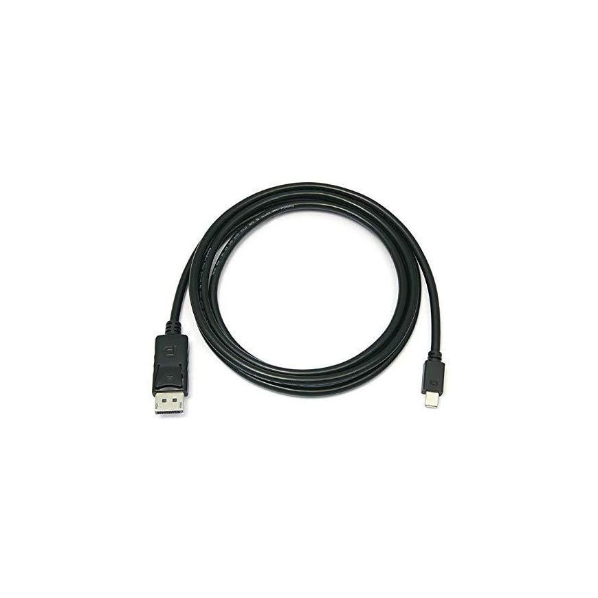 Kabelis PremiumCord DisplayPort Mini – DisplayPort 2m juodas (kport2-02) – 3