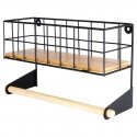 Vilde Universal shelf with towel holder Vilde Universal shelf with towel holder