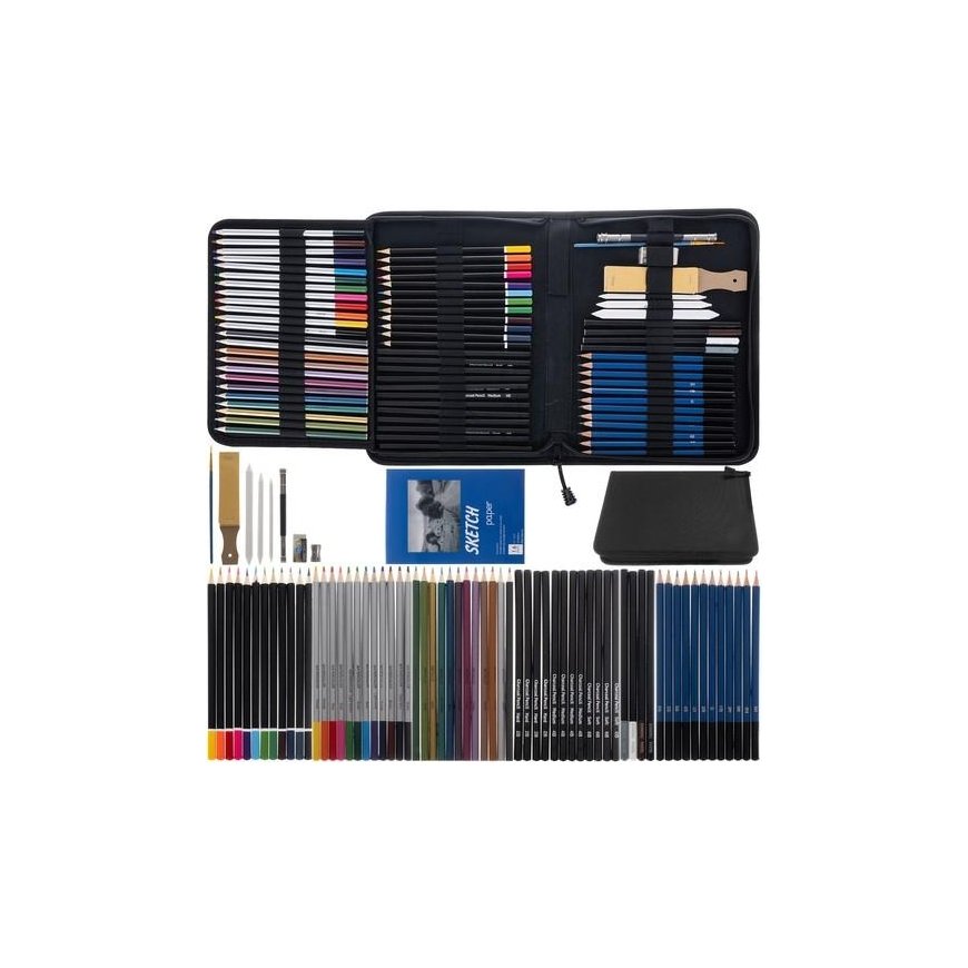 Malatec Sketch set 72 pcs. malatek 19178