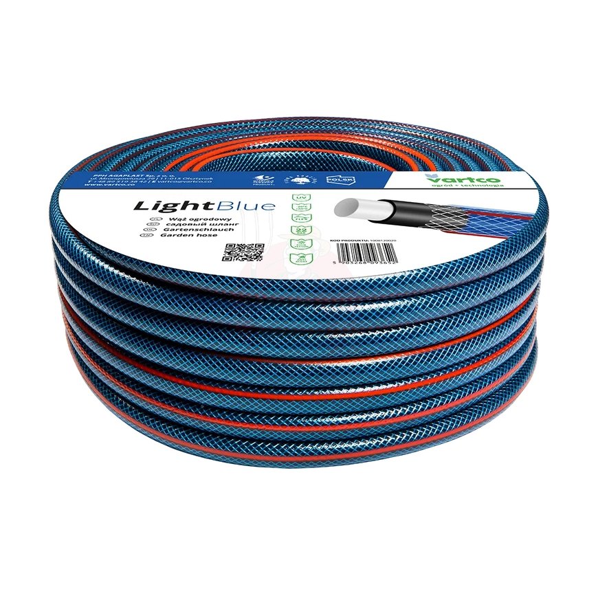 Agaplast Garden hose Vartco Light Blue 1/2" 30m