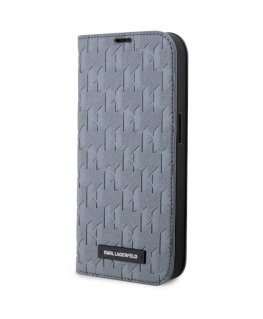 Karl Lagerfeld dėklas, skirtas iPhone 14 6.1" KLBKP14SSAKLHPG šoninis sūrymas BT Saffiano Mono