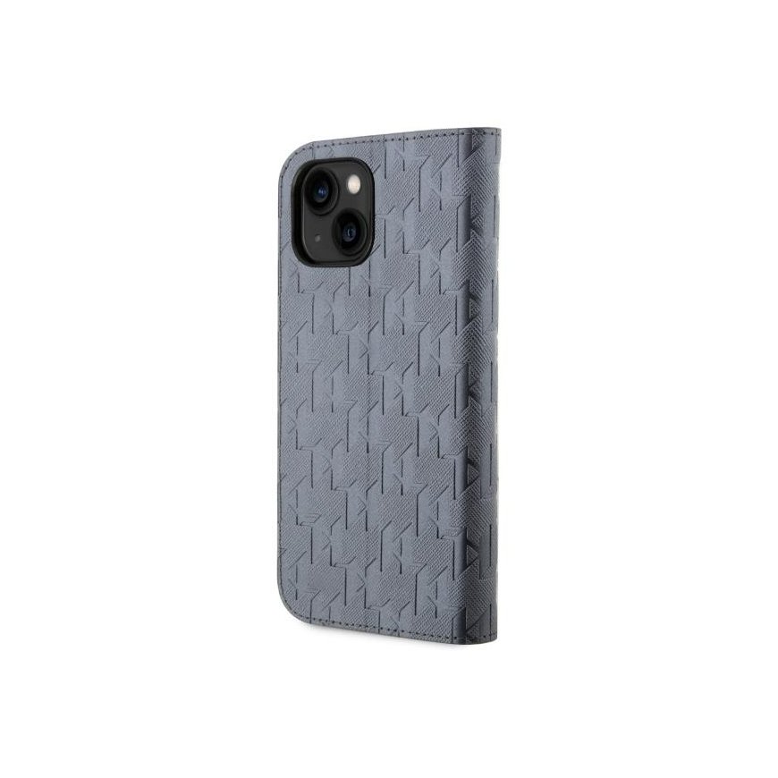 Karl Lagerfeld dėklas, skirtas iPhone 14 6.1" KLBKP14SSAKLHPG šoninis sūrymas BT Saffiano Mono – 2
