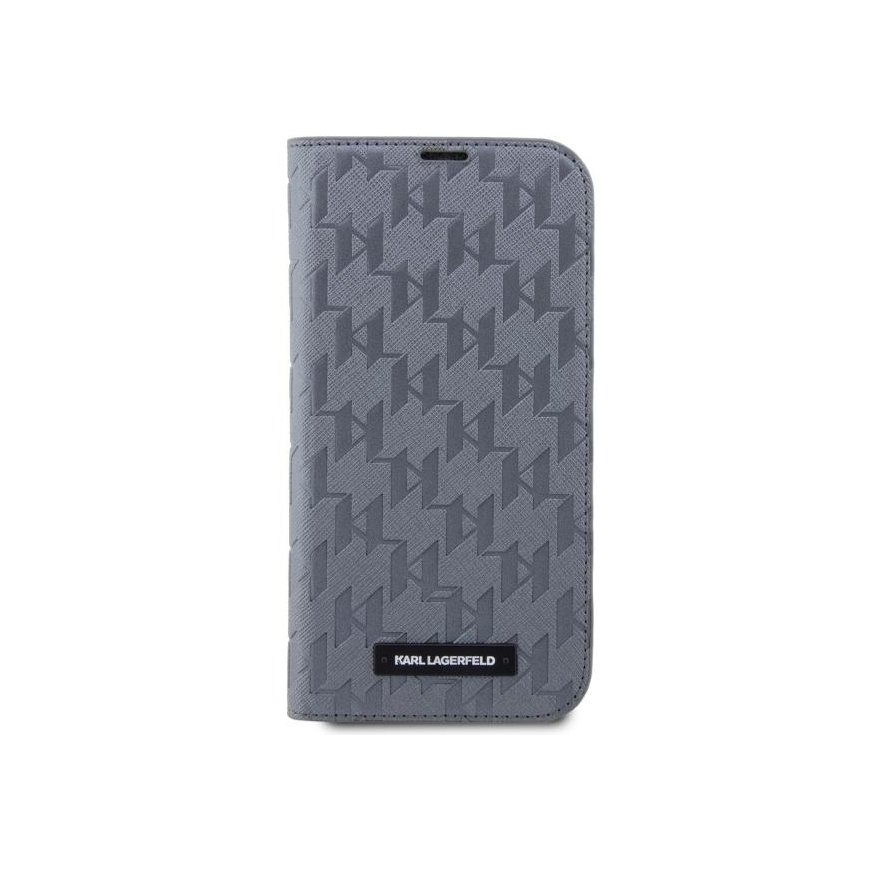 Karl Lagerfeld dėklas, skirtas iPhone 14 6.1" KLBKP14SSAKLHPG šoninis sūrymas BT Saffiano Mono – 3
