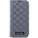 Karl Lagerfeld Case for iPhone 14 6.1" KLBKP14SSAKLHPG Side Brine BT Saffiano Mono Karl Lagerfeld Case for iPhone 14 6.1" KLBKP14SSAKLHPG Side Brine BT Saffiano Mono