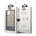 Karl Lagerfeld case for iPhone 14 6.1" KLHCP14SLCRSGRK black hardcase Liquid Glitter RSG Karl Lagerfeld case for iPhone 14 6.1" KLHCP14SLCRSGRK black hardcase Liquid Glitter RSG