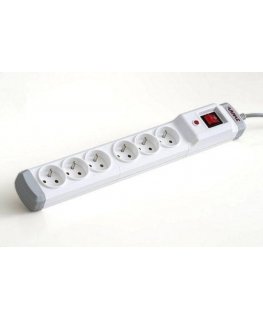 ARMAC M6/15/SZ Armac Surge Protection MULTI M6 (6 sockets) 1.5m gray