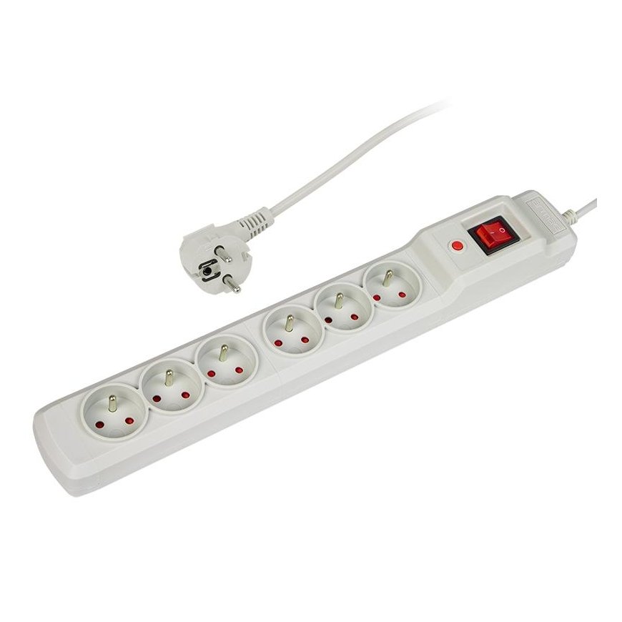 ARMAC M6/15/SZ Armac Surge Protection MULTI M6 (6 sockets) 1.5m gray – 2