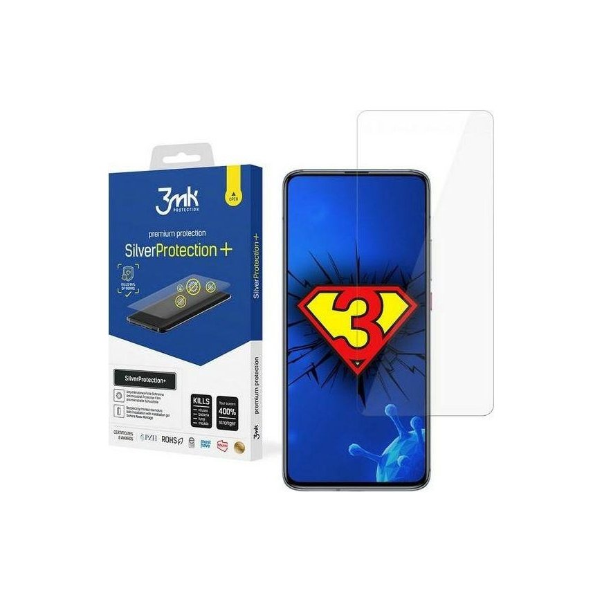 3MK 3MK Silver Protect+ Xiaomi POCO F2 Pro Folia Antimicrobowa montowana na mokro