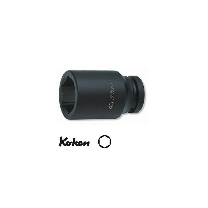 1" Long Hex Impact Head KOKEN 33mm