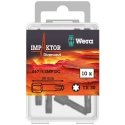 Screwdriver bit WERA 867/1 IMP DC TORX 25mm TX 30x25 mm