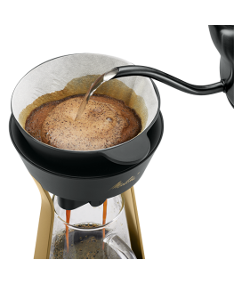 MELITTA AMANO filter coffee pot, gold