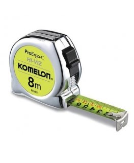 Matavimo juosta 8m Komelon [PEV85], ProErgo-C HI-VIZ, atspindinti