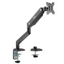 Stalinis laikiklis monitoriui, universalus Ergo Office, dujinė spyruoklė 17 "-35" 15kg, VESA 75x75 / 100x100, ER-445