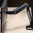 Stalinis laikiklis monitoriui, universalus Ergo Office, dujinė spyruoklė 17 "-35" 15kg, VESA 75x75 / 100x100, ER-445