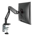 Desk mount for monitor, universal Ergo Office, gas spring 17 "-35" 15kg, VESA 75x75 / 100x100, ER-445 Desk mount for monitor, universal Ergo Office, gas spring 17 "-35" 15kg, VESA 75x75 / 100x100, ER-445