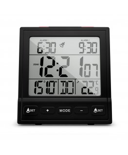 Mebus 25581 alarm clock Digital alarm clock Black
