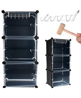 Iso Trade 6-level shoe rack