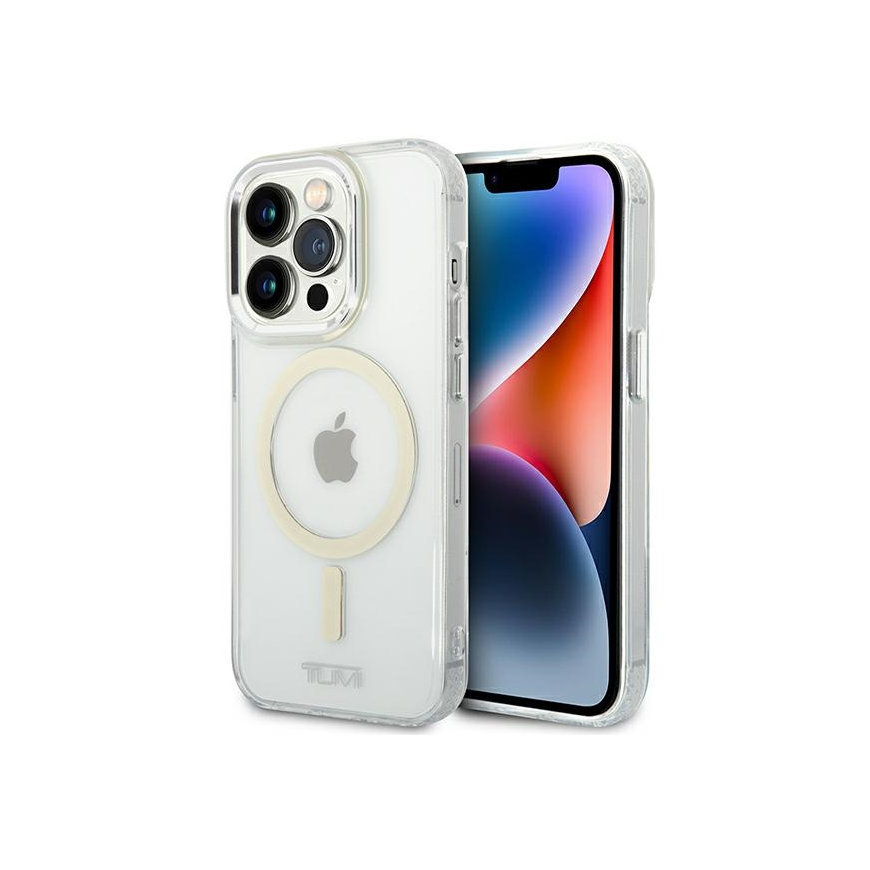 Dėklas Tumi TUHMP14LUTT iPhone 14 Pro 6,1" permatomas|clear hardcase Transparent MagSafe