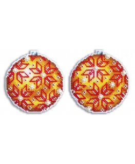 Beldizart Christmas tree decoration - amber SR-168