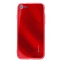 Evelatus Apple iPhone 7/8 Water Ripple Gradient Color Anti-Explosion Tempered Glass Case Gradient Red-Black Evelatus Apple iPhone 7/8 Water Ripple Gradient Color Anti-Explosion Tempered Glass Case Gradient Red-Black