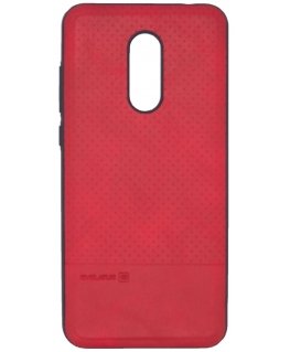 Evelatus Xiaomi Redmi 5 Plus TPU case 1 with metal plate (possible to use with magnet car holder) Red