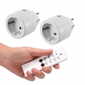 Electraline 48506 Комплект Розеток Schuko С Пультом Управления Electraline 48506 Комплект Розеток Schuko С Пультом Управления