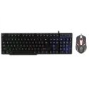 Rebeltec OPPRESSOR Gaming Combo Set Keyboard with LED RGD + Mouse 2400DPI USB Black (ENG) Rebeltec OPPRESSOR Gaming Combo Set Keyboard with LED RGD + Mouse 2400DPI USB Black (ENG)