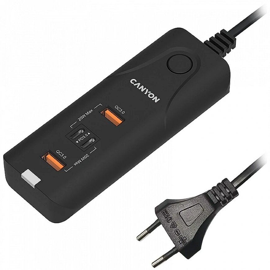 CANYON H-10, Wall charger. CNE-CHA10B Input: 100-240V~50/60Hz – 2