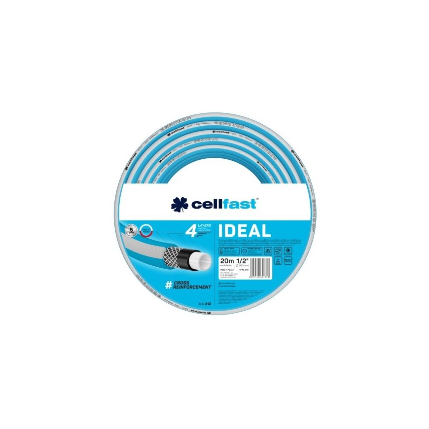 Sodo žarna Cellfast IDEAL 1/2" 20m