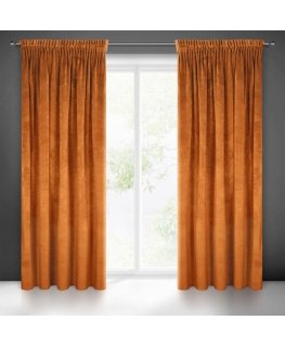 Naktinė užuolaida iš minkšto aksomo Eurofirany DIVA LINE RIA 140X270 cm, juosta/ tunelis/ kabliukai, 300g/m2
