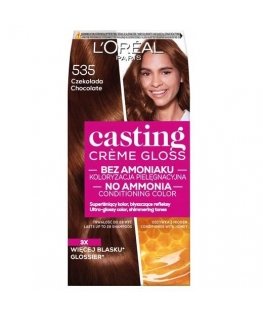 L'Oreal Casting Creme Gloss Kremas dažiklis Nr.535 Šokoladas
