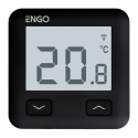 Online temperature regulator, WI-FI, 230V, black Online temperature regulator, WI-FI, 230V, black