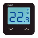 Online temperature regulator, WI-FI, 230V, black Online temperature regulator, WI-FI, 230V, black