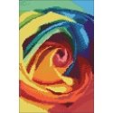 Beldizart Rainbow rose 20*30 cm WD023