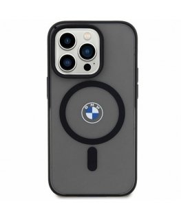 BMW case for iPhone 14 Plus 6.7" BMHMP14MDSLK Judas Hardcase Magsafe Signature IML
