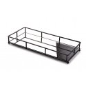 Mondex CEDRIC decorative tray 36x16xh5cm - black Mondex CEDRIC decorative tray 36x16xh5cm - black