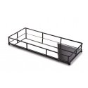 Mondex CEDRIC dekoratyvinis padėklas 36x16xh5cm - juodas Mondex CEDRIC dekoratyvinis padėklas 36x16xh5cm - juodas