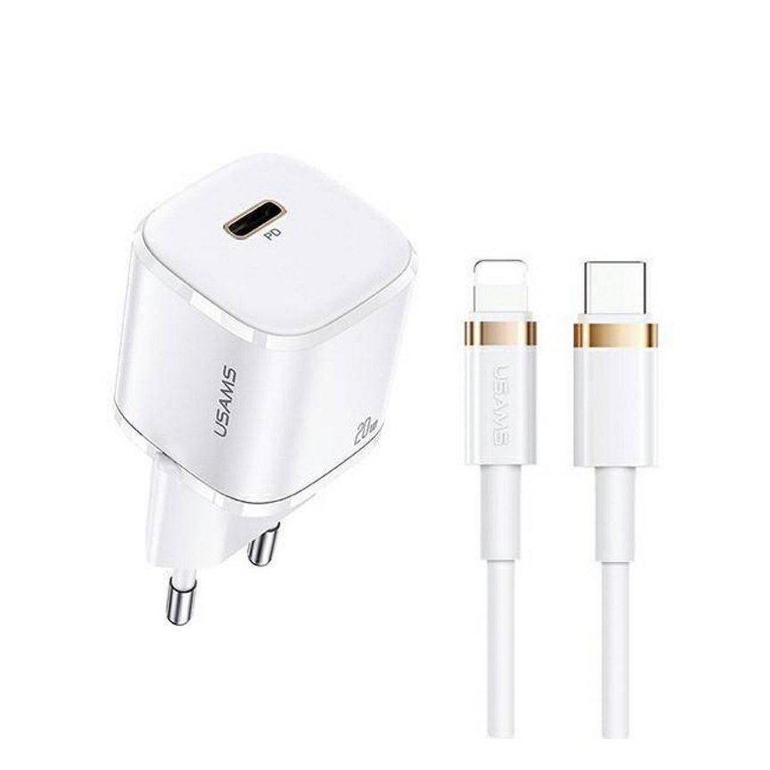 Usams T36 mini įkroviklis 1x USB-C 3 A (XFKXLOGTL02) – 3