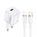 Usams T36 mini įkroviklis 1x USB-C 3 A (XFKXLOGTL02) Usams T36 mini įkroviklis 1x USB-C 3 A (XFKXLOGTL02)