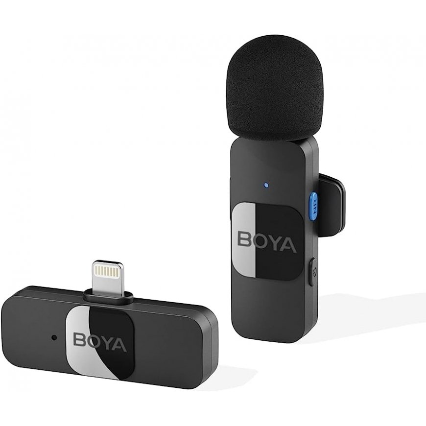 BOYA BY-V1 wireless Microphone for Lightning