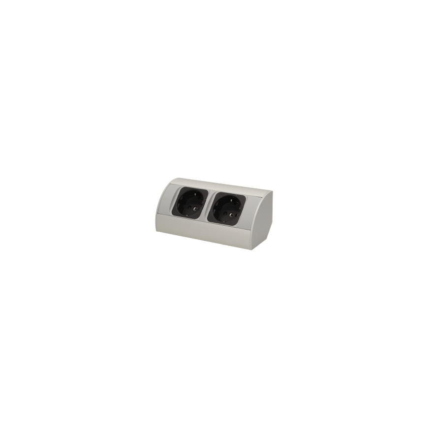 Orno Furniture socket without switch, 2x2P