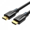 HDMI cable Vention 2.1, AANBG, 8k, 1.5m (Black) HDMI cable Vention 2.1, AANBG, 8k, 1.5m (Black)
