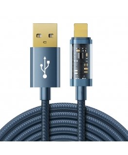 Data Cable to USB-A / Lightning / 2.4A / 2m Joyroom S-UL012A20 (blue)