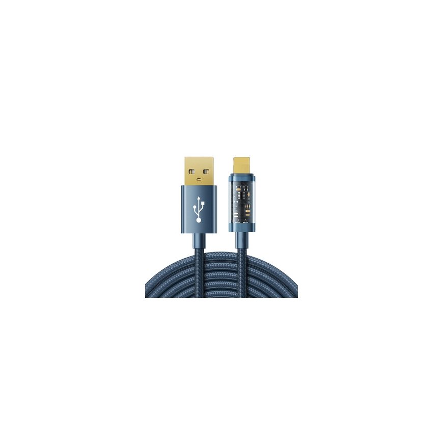 Data Cable to USB-A / Lightning / 2.4A / 2m Joyroom S-UL012A20 (blue) – 2