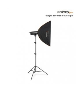 walimex pro Stager 600 HSS Set Single