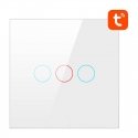 Smart Light Switch WiFi Avatto TS02-EU-W3 3 Way TUYA (white) Smart Light Switch WiFi Avatto TS02-EU-W3 3 Way TUYA (white)