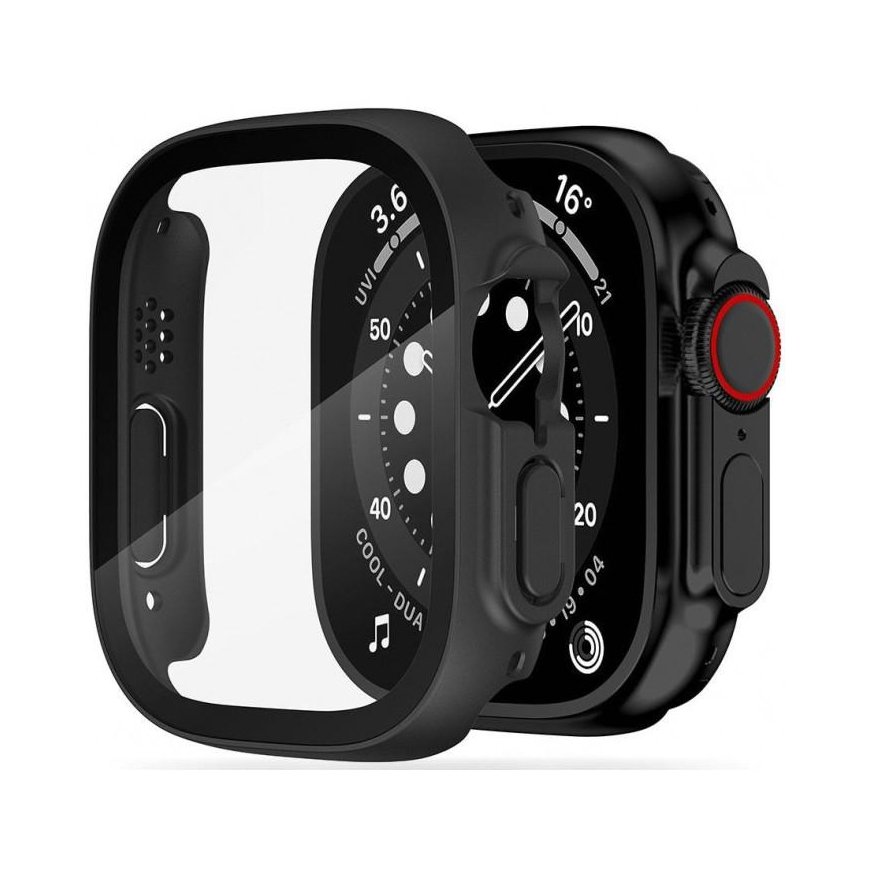 Smart watch Apple screen frame Tech Protect, Black, 49mm